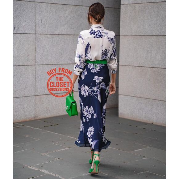 ZARA Printed Midi Skirt NWT - Picture 5 of 13